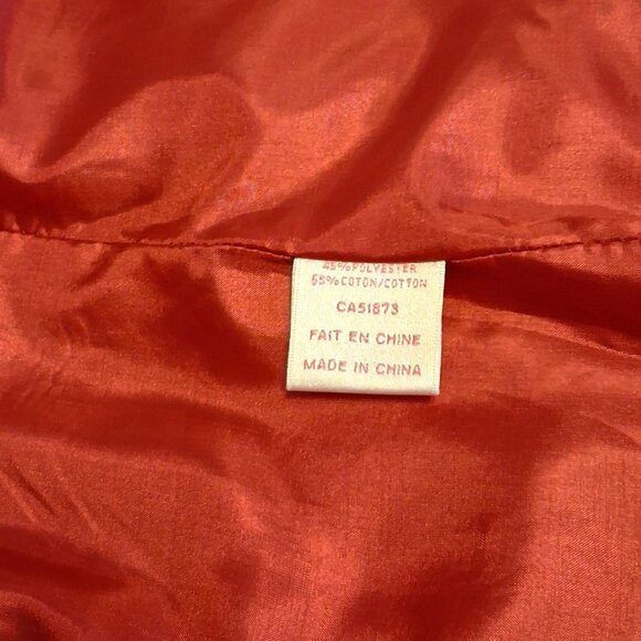 NWT Comfy Lined Red Blazer Jacket Spring Fall Winter Jackets Tag Size S 4 6 - Picture 12 of 12